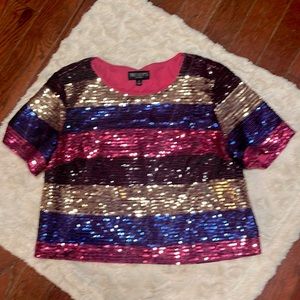 NWT tracee ellis Ross crop top